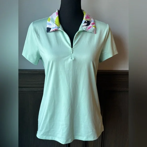 Tommy Bahama Womens Active Golf Short Sleeve Shirt - Picture 1 of 8